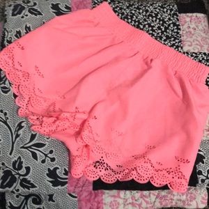 Cute hot pink shorts